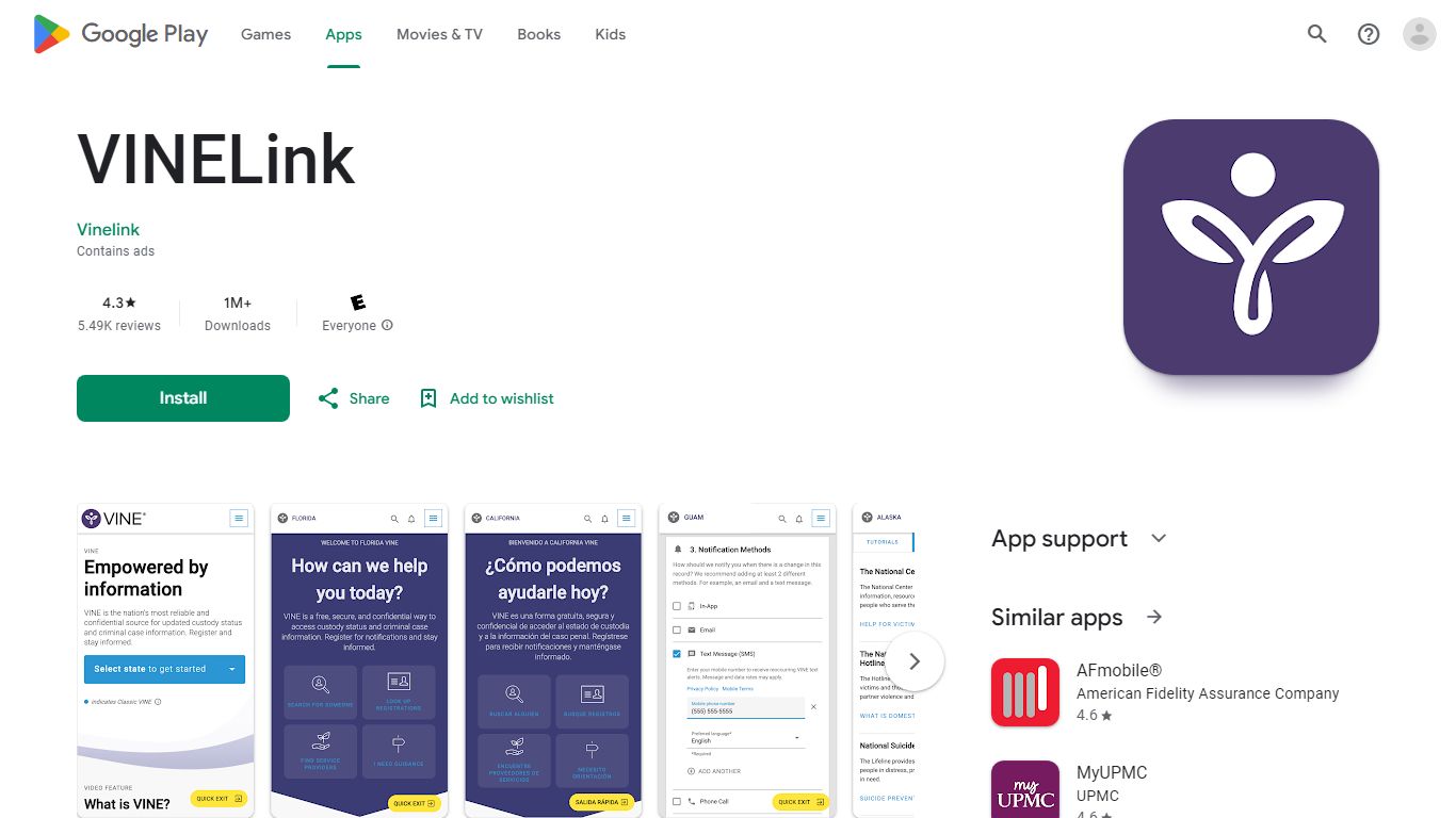 VINELink - Apps on Google Play